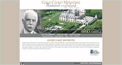 Desktop Screenshot of goldcoastmansionsoflongisland.com